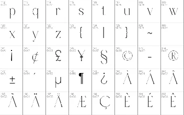 BORCHA font