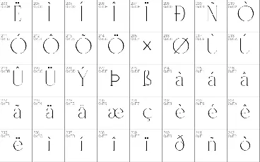 BORCHA font