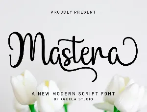 Mastera font