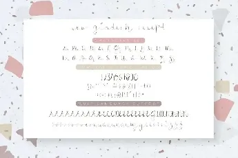 New GLADISHdemo font