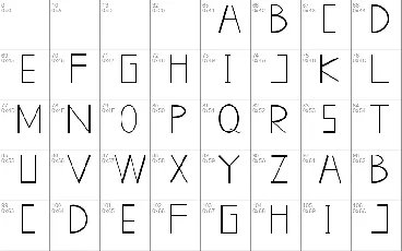 New GLADISHdemo font