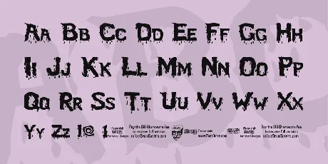 Blood Feast SW font