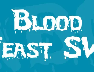 Blood Feast SW font