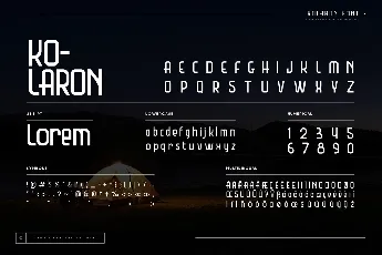 Kolaron Personal Use font