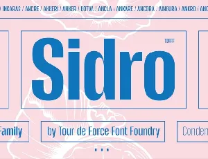 Sidro Family font