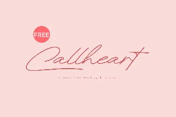 Callheart font