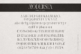 Modelista font