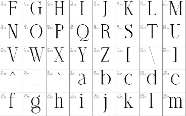 Modelista font