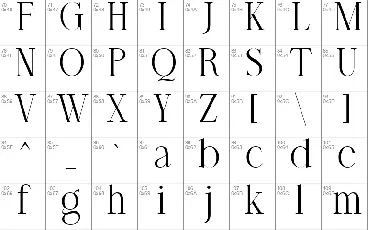 Modelista font