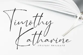 Glittery Modern Calligraphy Script font