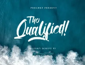 Qualified Script font