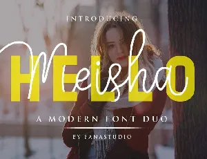 Hello Meisha Duo font