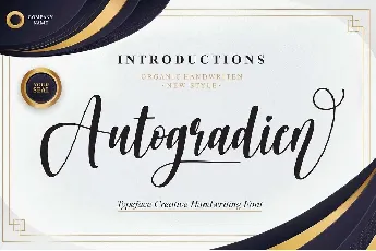 Autogradien font