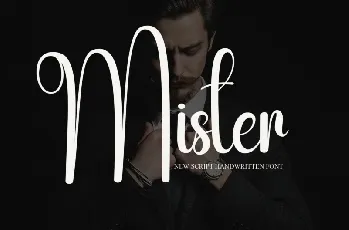 Mister Script font