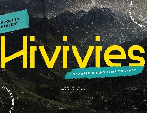 Hivives Personal Use font
