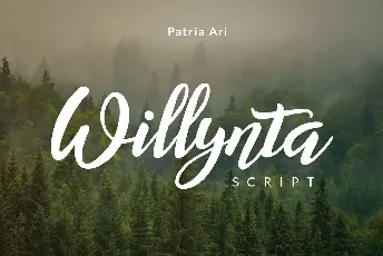 Willynta Script font