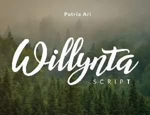 Willynta Script font