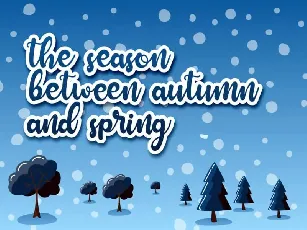 Winterland Script font