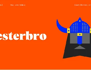 Vesterbro Family font