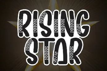 Rising Star Display font