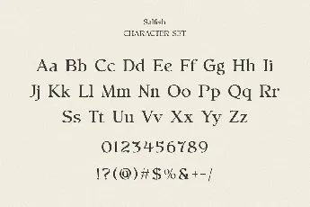 Salfish font