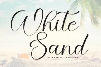 White Sand Script font