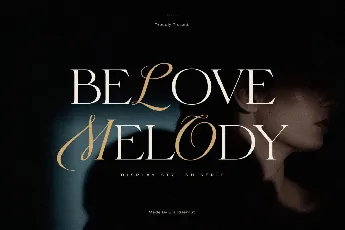 Belove Melody font