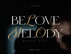 Belove Melody font