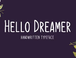 Hello Dreamer font