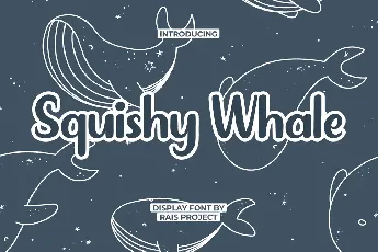 Squishy Whale Demo font