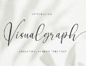 Visualgraph font