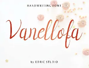 Vanellofa Demo font