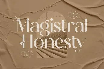 Magistral Honesty font