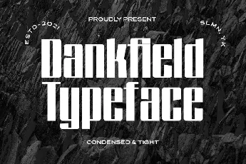 Dankfield font