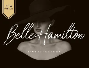 Belle Hamilton Duo font