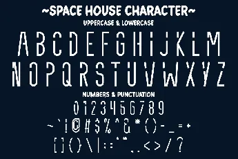 Space House font