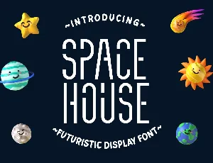 Space House font
