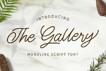 The Gallery font