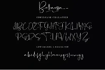 Brillianissa - Personal Use font