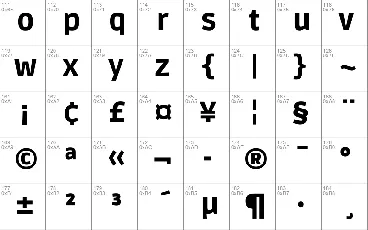 Ruda font