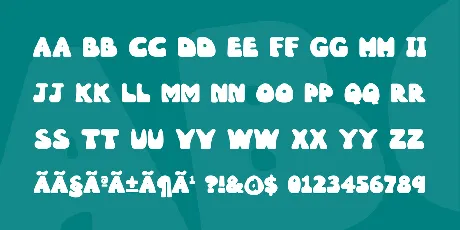 Wobbles font