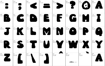 Wobbles font