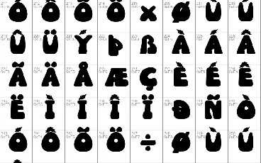 Wobbles font