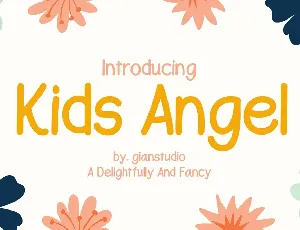 Kids Angel font