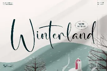 Winterland font