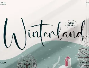 Winterland font