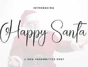Happy Santa Script font
