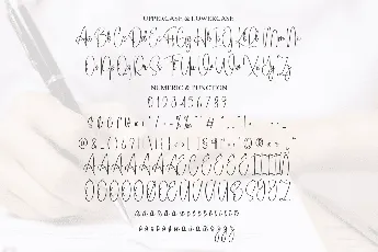 Angelina Signature font