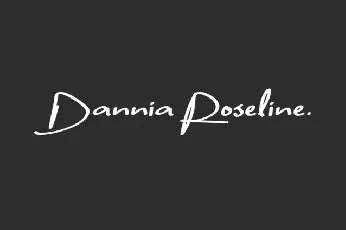 Dannia Roseline font