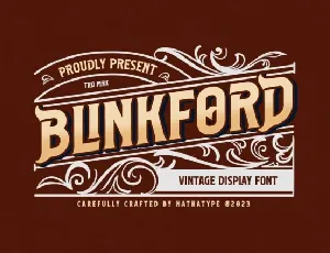 Blinkford font